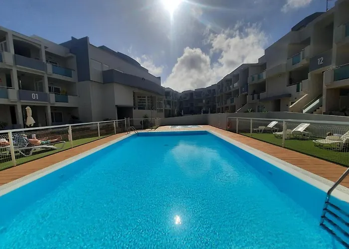 Sunset 230, Sun, Big Pool, Wifi Fiber, Central, Near Main Street And Lägenhet